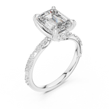 Ladies Ring DDLR-167@7 - White Gold - Image