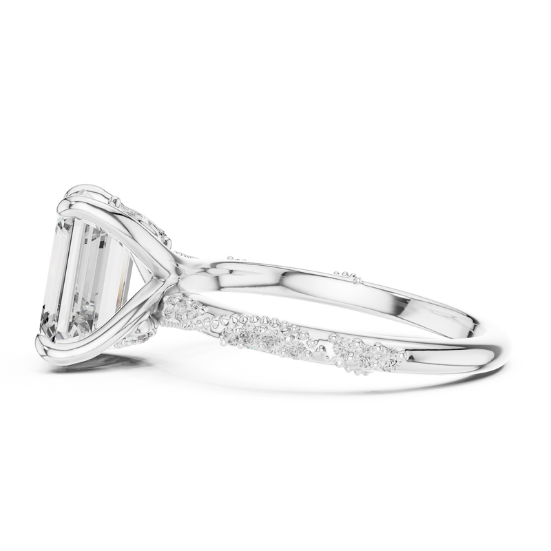 Ladies Ring DDLR-167@7 - White Gold - Image