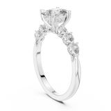 Ladies Ring DDLR-168@7 - White Gold - Image