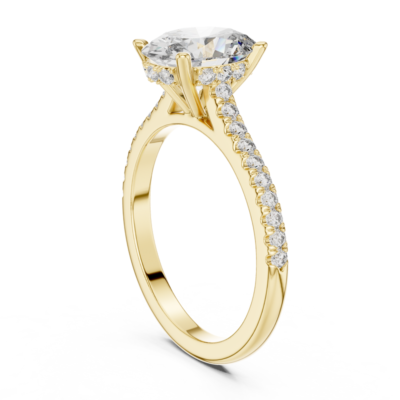 Ladies Ring DDLR-169@7 - Yellow Gold - Image