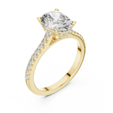 Ladies Ring DDLR-169@7 - Yellow Gold - Image