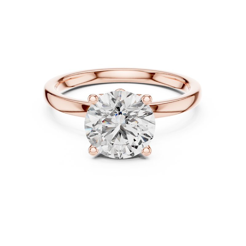 Ladies Ring DDLR-170@7 - Rose Gold - Image