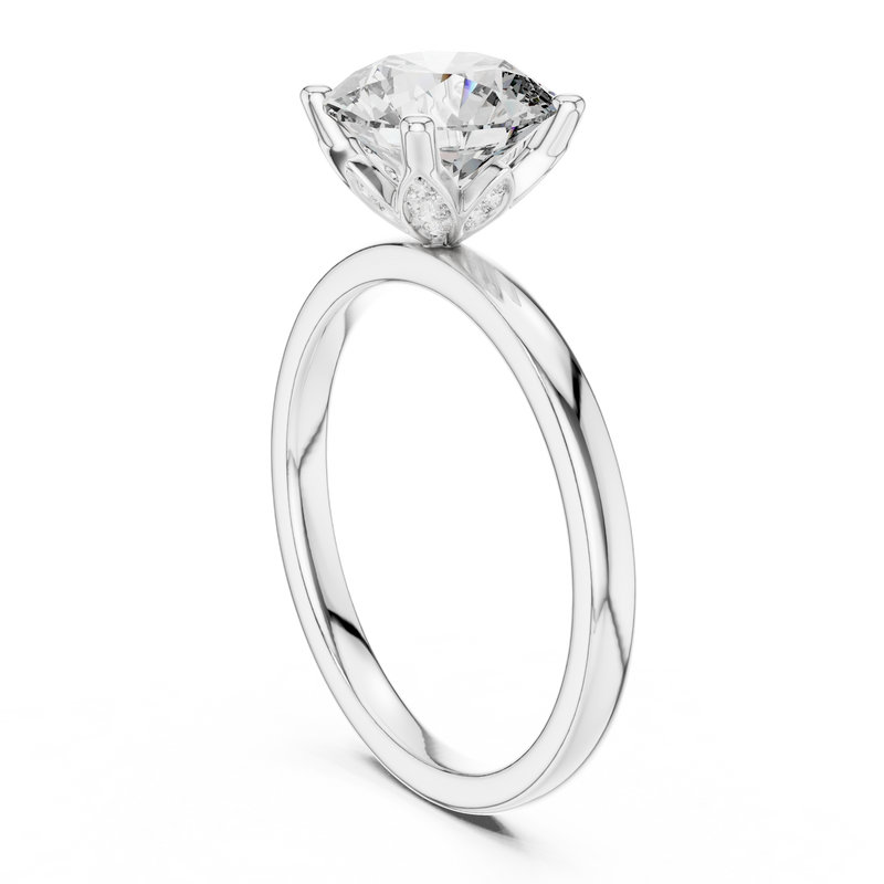 Ladies Ring DDLR-170@7 - White Gold - Image