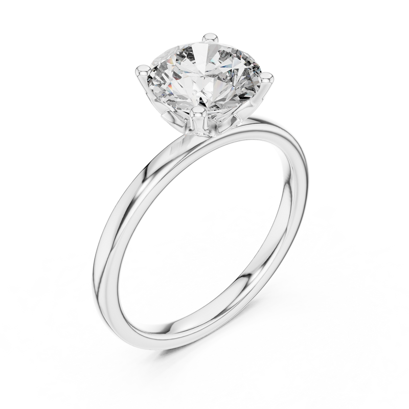 Ladies Ring DDLR-170@7 - White Gold - Image