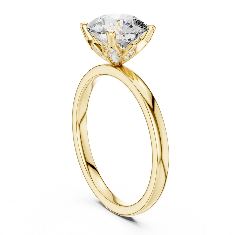Ladies Ring DDLR-170@7 - Yellow Gold - Image