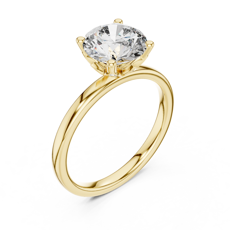 Ladies Ring DDLR-170@7 - Yellow Gold - Image