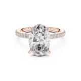 Ladies Ring DDLR-171@7 - Rose Gold - Image