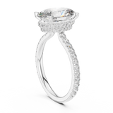 Ladies Ring DDLR-171@7 - White Gold - Image
