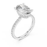 Ladies Ring DDLR-171@7 - White Gold - Image