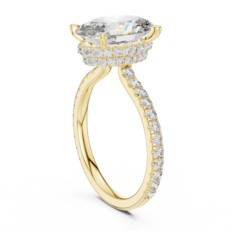 Ladies Ring DDLR-171@7 - Yellow Gold - Image