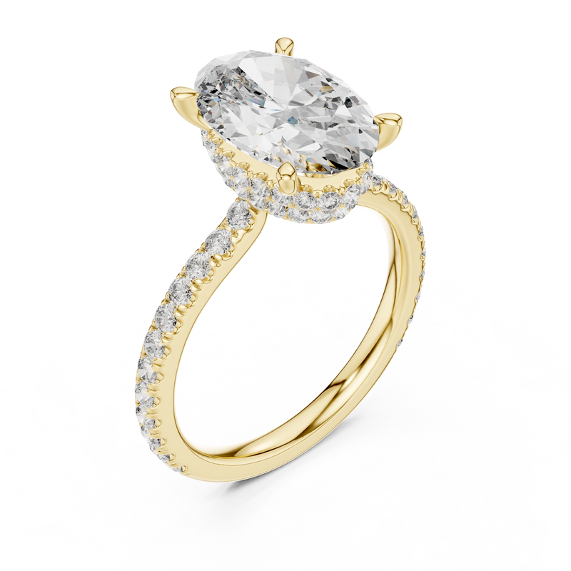 Ladies Ring DDLR-171@7 - Yellow Gold - Image