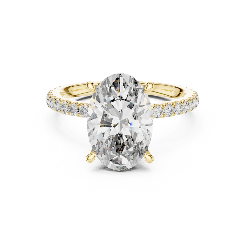 Ladies Ring DDLR-171@7 - Yellow Gold - Image
