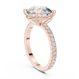 Ladies Ring DDLR-172@7 - Rose Gold - Image