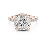 Ladies Ring DDLR-172@7 - Rose Gold - Image