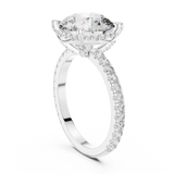 Ladies Ring DDLR-172@7 - White Gold - Image