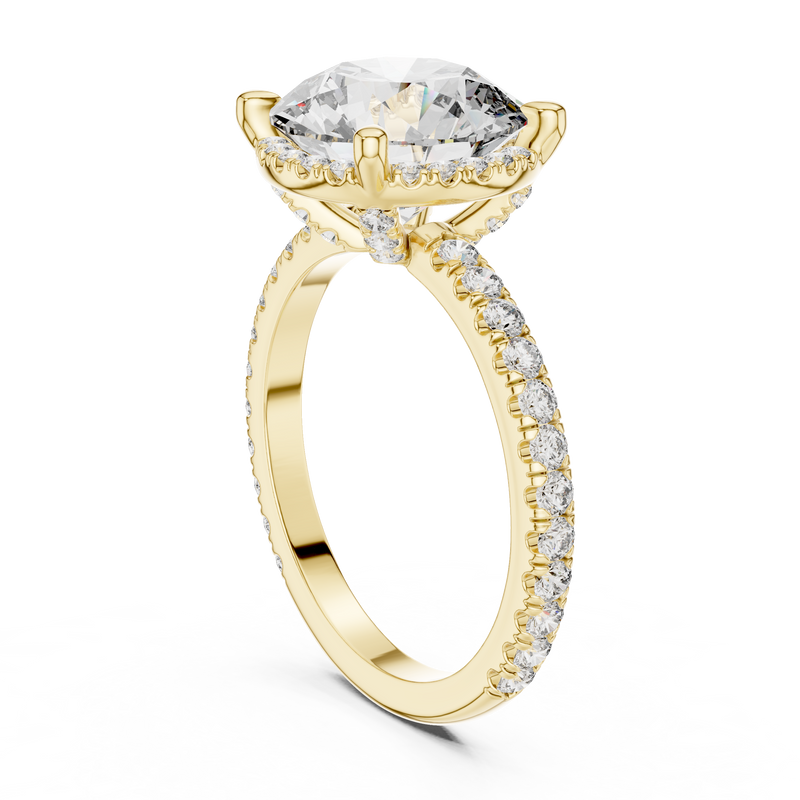 Ladies Ring DDLR-172@7 - Yellow Gold - Image