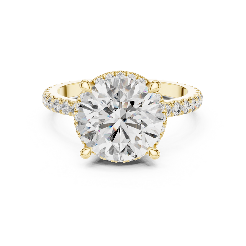 Ladies Ring DDLR-172@7 - Yellow Gold - Image