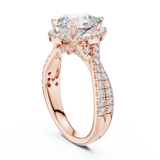 Ladies Ring DDLR-173@7 - Rose Gold - Image