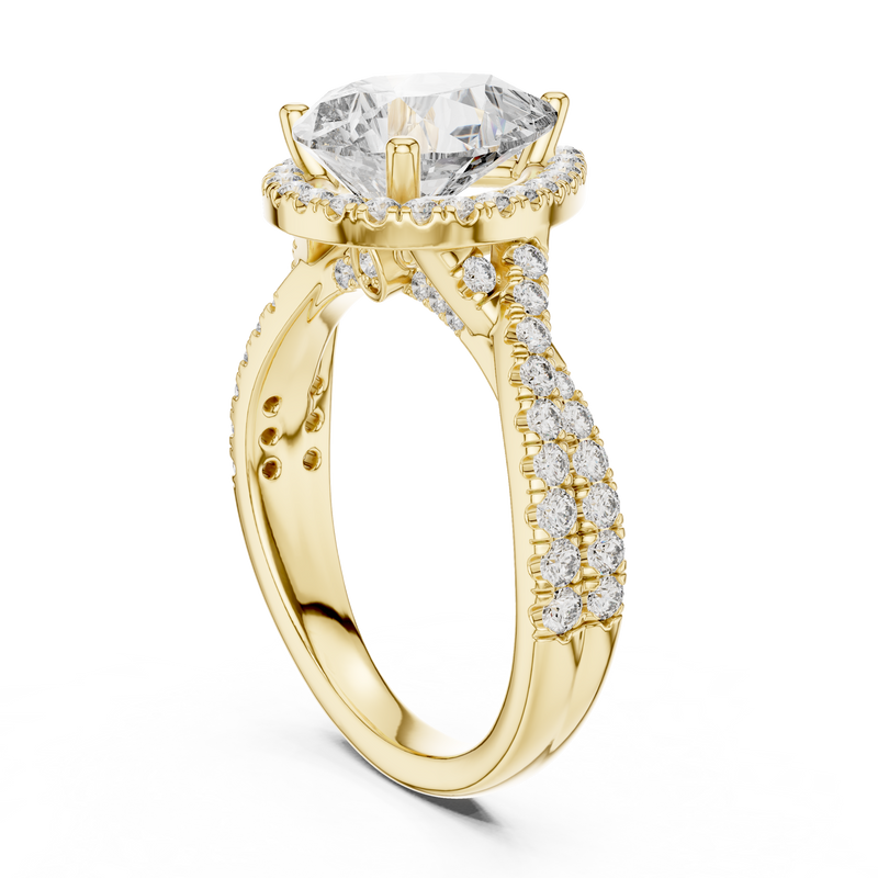 Ladies Ring DDLR-173@7 - Yellow Gold - Image