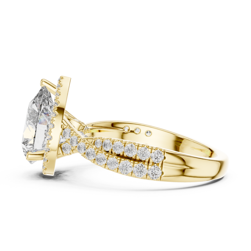 Ladies Ring DDLR-173@7 - Yellow Gold - Image