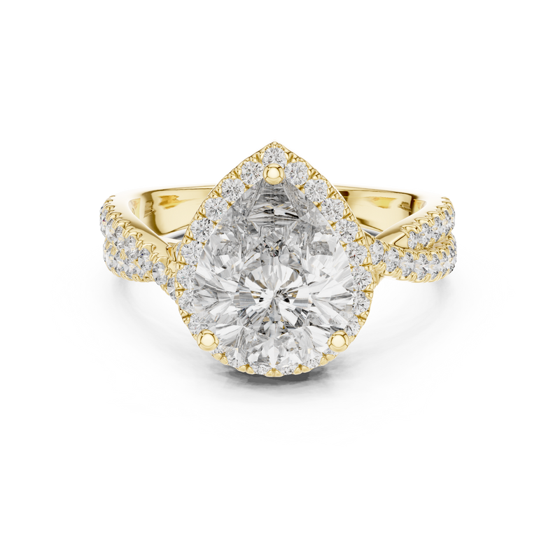 Ladies Ring DDLR-173@7 - Yellow Gold - Image