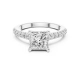 Ladies Ring DDLR-174@7 - White Gold - Image