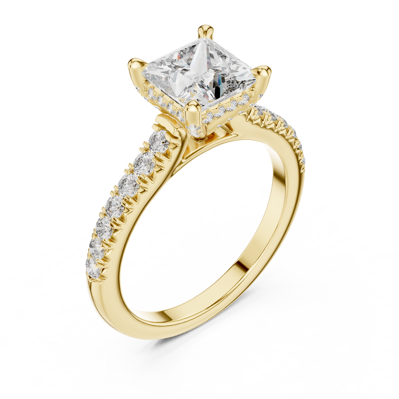 Ladies Ring DDLR-174@7 - Yellow Gold - Image