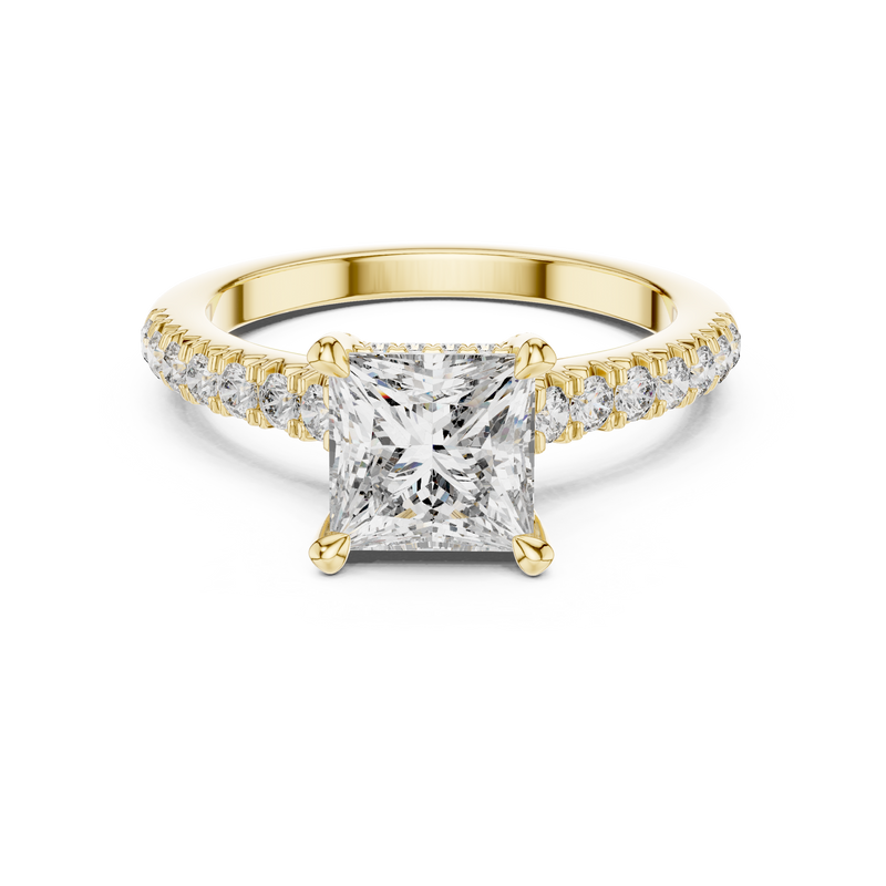 Ladies Ring DDLR-174@7 - Yellow Gold - Image