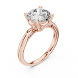 Ladies Ring DDLR-175@7 - Rose Gold - Image
