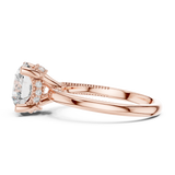 Ladies Ring DDLR-175@7 - Rose Gold - Image