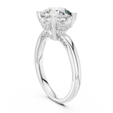 Ladies Ring DDLR-175@7 - White Gold - Image