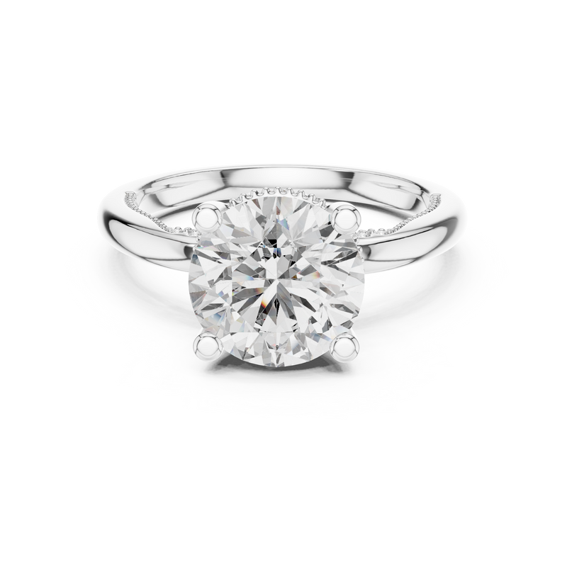 Ladies Ring DDLR-175@7 - White Gold - Image