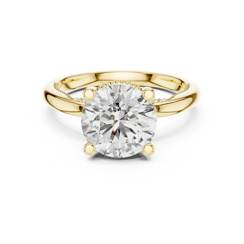 Ladies Ring DDLR-175@7 - Yellow Gold - Image
