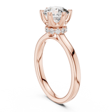 Ladies Ring DDLR-176@7 - Rose Gold - Image