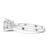 Ladies Ring DDLR-176@7 - White Gold - Image