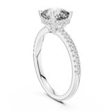 Ladies Ring DDLR-177@7 - White Gold - Image