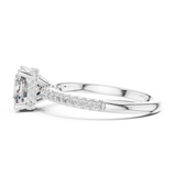 Ladies Ring DDLR-177@7 - White Gold - Image