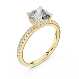 Ladies Ring DDLR-177@7 - Yellow Gold - Image