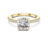 Ladies Ring DDLR-177@7 - Yellow Gold - Image