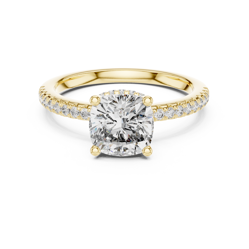 Ladies Ring DDLR-177@7 - Yellow Gold - Image