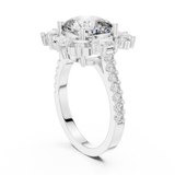 Ladies Ring DDLR-179 - White Gold - Image