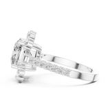 Ladies Ring DDLR-179 - White Gold - Image