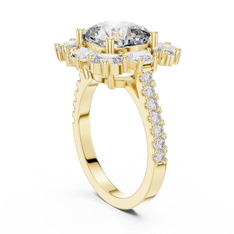 Ladies Ring DDLR-179 - Yellow Gold - Image