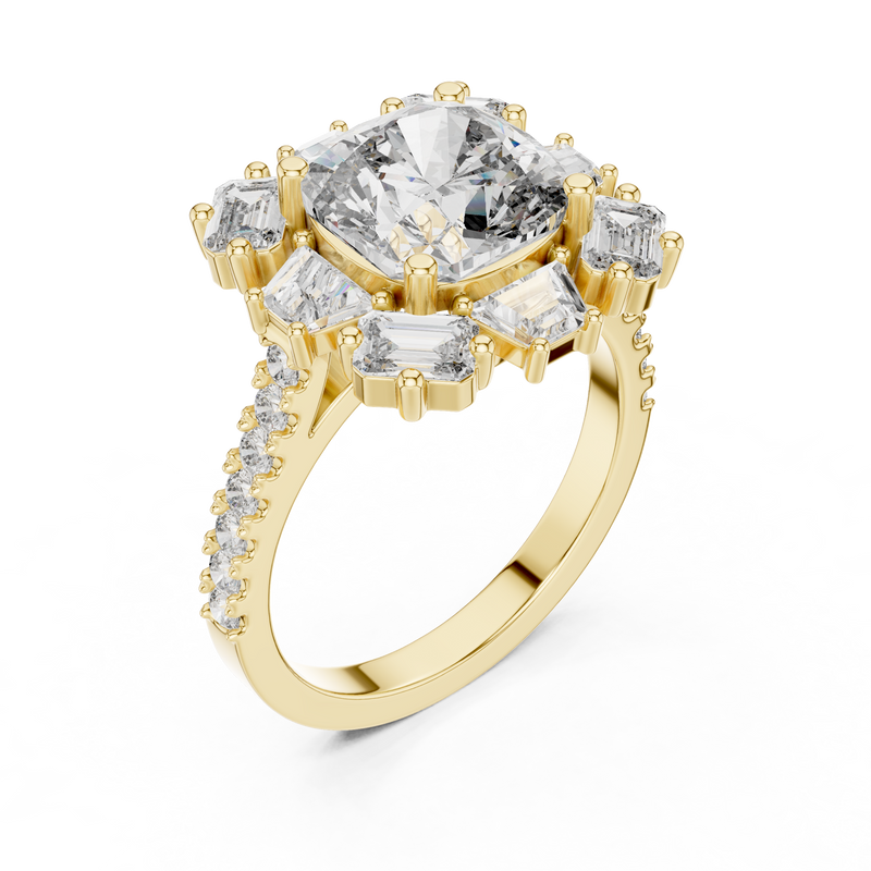 Ladies Ring DDLR-179 - Yellow Gold - Image