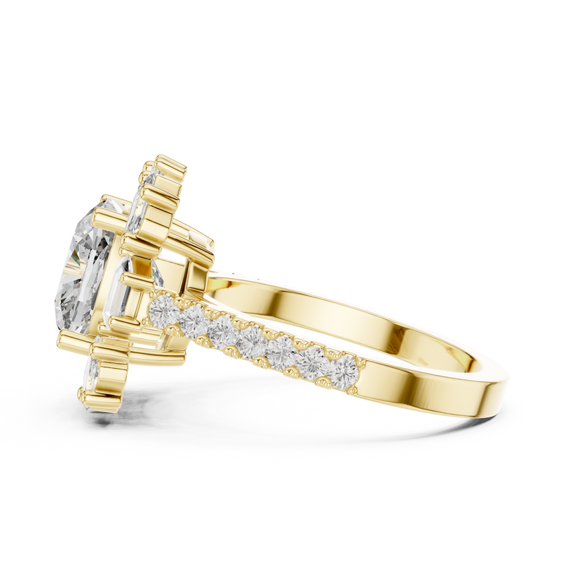 Ladies Ring DDLR-179 - Yellow Gold - Image