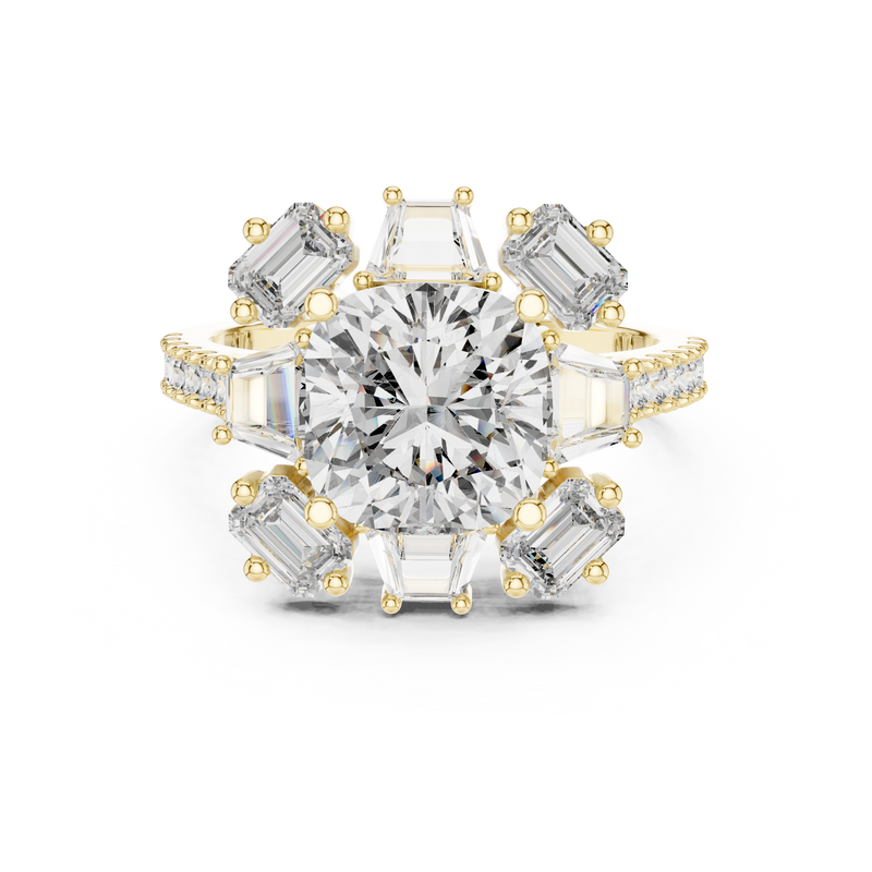 Ladies Ring DDLR-179 - Yellow Gold - Image