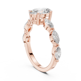 Ladies Ring DDLR-180@7 - Rose Gold - Image