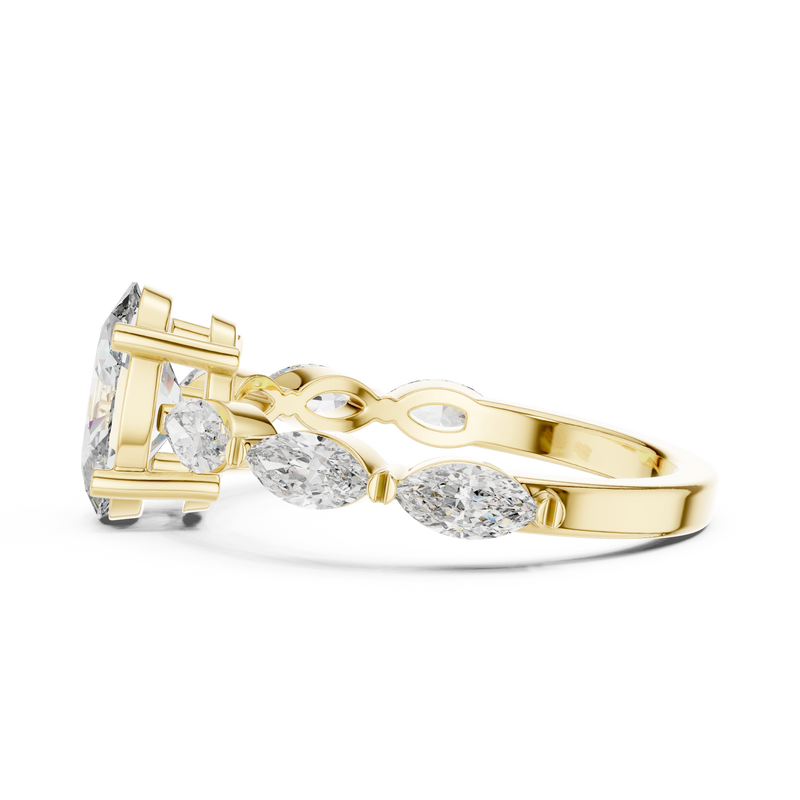 Ladies Ring DDLR-180@7 - Yellow Gold - Image