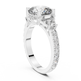 Ladies Ring DDLR-181@7 - White Gold - Image