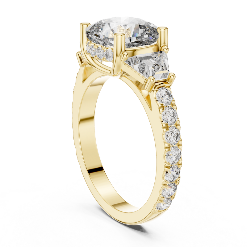 Ladies Ring DDLR-181@7 - Yellow Gold - Image